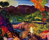George Bellows Romance of Autumn painting